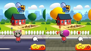 Talking Tom Gold Run New Event Update - Original Ginger vs Snowman Tom