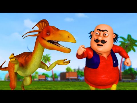City में Dinosaur Chaos, Motu Patlu का Bold Move | Motu Patlu - Dino Invasion