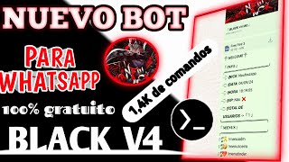 Como TENER tu PROPIO BOT de WhatsApp con MÁS de MIL comandos || bot para tu grupo de WhatsApp