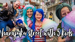 We took our kids to Harajuku Street! This is what we found!