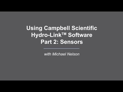 Hydro-Link Part 2: Sensors
