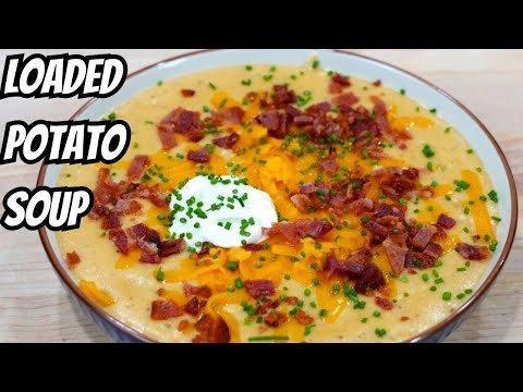 The Soup Season CHAMPION is here! | Loaded Potato Soup Recipe