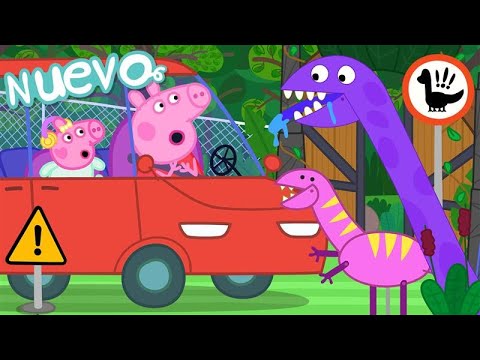 Los Cuentos de Peppa la Cerdita 🦖 Dino-sa-fari 🚗 NUEVOS Episodios de Peppa Pig