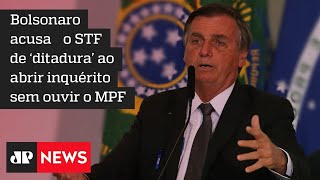 Bolsonaro fala em diálogo com Moraes, mas reafirma críticas ao STF