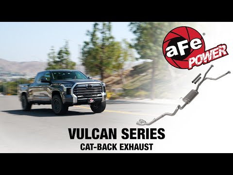 aFe POWER 2022-2025 Toyota Tundra 3.4L (tt) Vulcan Series Cat-Back Exhaust