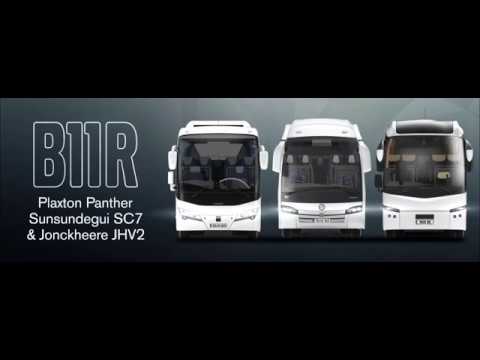 B11R - Plaxton Panther, Sunsundegui SC7 and Jonckheere JHV2