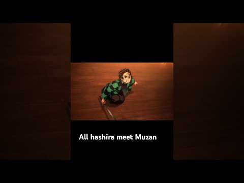 All hashira meet to Muzan but Tanjiro killed had killed Muzan #demonslayer #anime #shortvideo