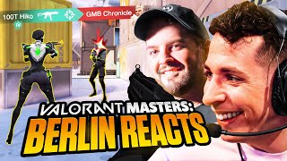 100T Valorant REACTS to Hiko’s Crazy Clutch, Steel&#39;s Trash Talk &amp; More | Berlin Masters