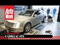 Cadillac STS - Op de Rollenbank