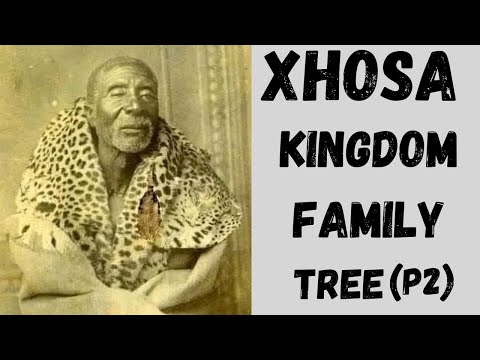 AmaXhosa Kingdom Family Tree Pt2, Tshawe's lineage and history of the kingdom