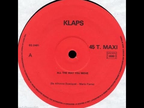 Klaps "All the way you move" 1984 Cynetic Records