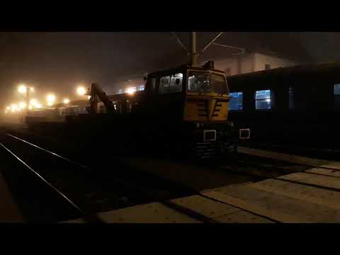 Mașine de reparat șine la Miercurea Ciuc data: 09.11.2020.