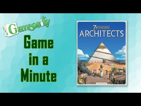 Game in a Minute: 7 Wonders: Architects