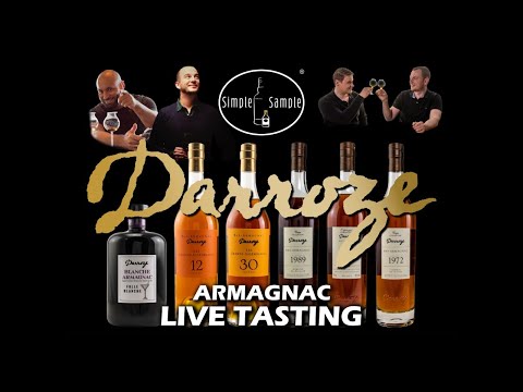 Armagnac Darroze Live-Tasting – mit Sebastian Jäger & Géraud Chamboissier