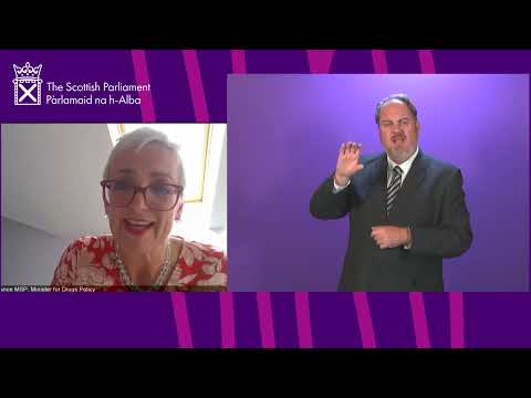Ministerial Statement: Actions being taken to reduce drug deaths in Scotland (BSL) - 3 August 2021