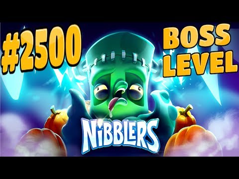 Rovio Nibblers Boss Fight Level 2500 Non PowerUp Walkthrough