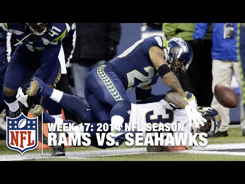 Earl Thomas Forces Benny Cunningham Fumble at Goal Line  | Rams vs. Seahawks (Week 17, 2014) | NFL
