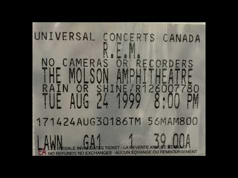 R.E.M. - 24th August 1999 (Live At Toronto) - JTB's New Previously Uncirculated Recorder