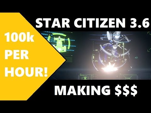 Star Citizen 3.6 - Getting Rich by Grinding BOUNTY HUNTING MISSIONS
