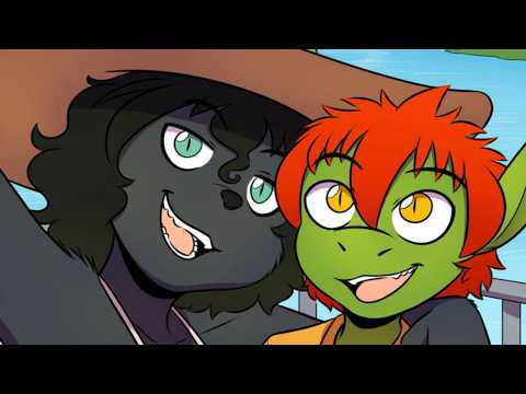 Kai gets a kiss on a Date || Kai & Kaya Born with Dragon Traits [Twin Dragons chapter 15]