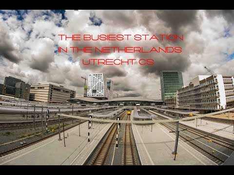 the busiest trainstation of the Netherlands, Utrecht CS