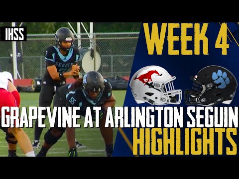 Seguin Dominates Grapevine in Arlington Showdown | High School Football Highlights