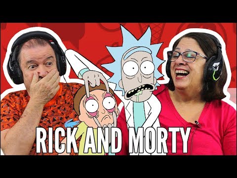 IDOSOS REAGEM A RICK AND MORTY
