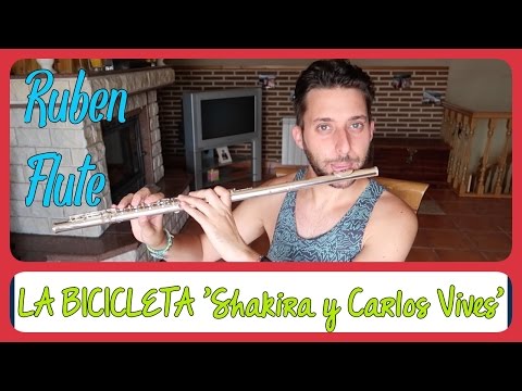 Carlos Vives, Shakira- LA BICICLETA Flauta Cover | RUBEN FLUTE