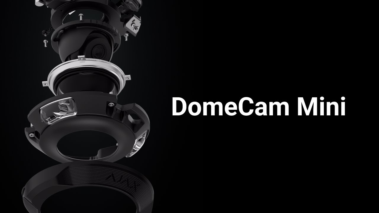 Ajax DomeCam Mini Videoüberwachung