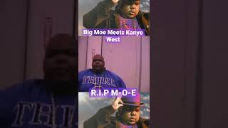 Big Moe meets Kanye West. R.I.P. 📸 masamohawk
