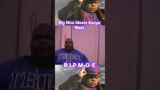 Big Moe meets Kanye West. R.I.P. 📸 masamohawk