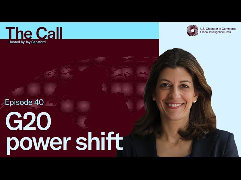 Why Is the G20 Crucial to U.S. Global Leadership? - US Chamber of Commerce Interview 