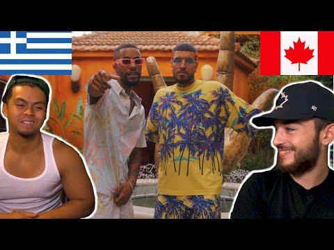 CANADIANS REACT TO GREEK MUSIC - SNIK FT SALVA - Dominicana Latina (Official Music Video)