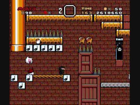 SMW Custom Music - Track 1870 (Tyrian - Space Journey 1﻿)