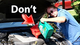 Stop Doing This to Your Car Right Now