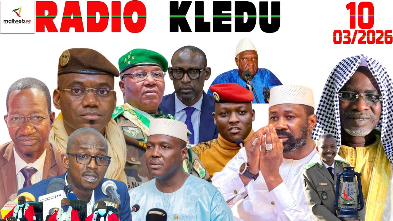 La Revue de Presse de la RADIO KLEDU du 10 Mars 2026