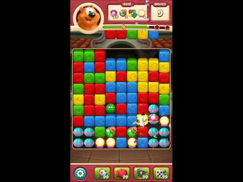 Toon Blast Level 3734 - NO BOOSTERS 🐻🐺🐱 | SKILLGAMING ✔️