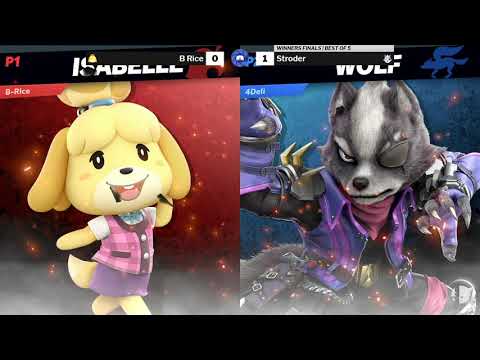 The Smash Lab 211 Winners Finals - Stroder (Wolf) vs B-Rice (Isabelle)