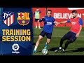 Back to work to prepare LaLiga clash against Atlético de Madrid