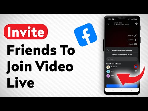 How To Invite Friends To Join Video live on Facebook - Full Guide