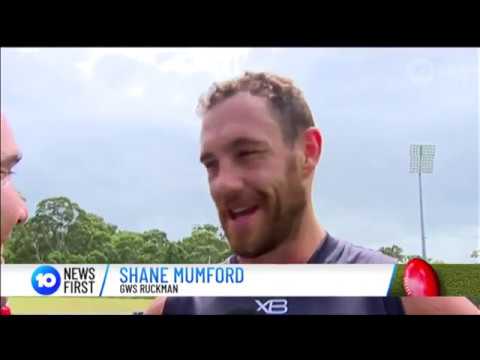Shane Mumford Throws Punch In Swans Trial Match