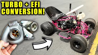 125cc TURBO Go Kart Build | Part 1 (Fuel Injected)