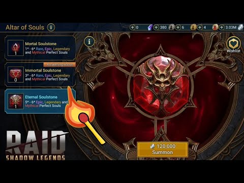 Raid: Shadow Legends- hitting the jackpot at the Altar of Souls 