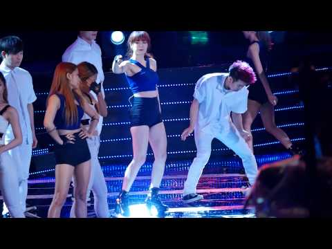 [Fancam/직캠]140826 청주 쇼챔 카라(KARA) - 스텝(STEP)