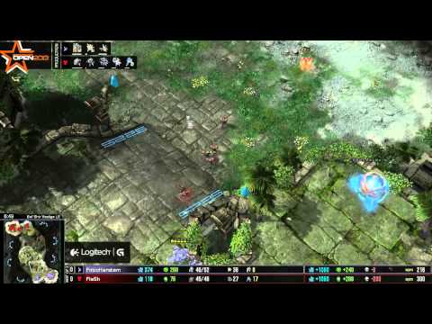 DreamHack Open Bucharest 2013 - FNATIC.Harstem vs KTRolster.Flash - Game 1