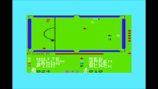 Snooker for the Commodore VIC-20 / Commodore VC-20