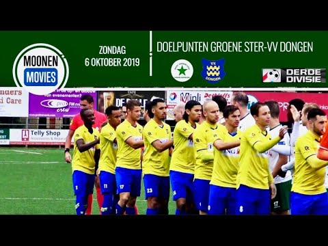 Doelpunten Groene Ster-VV Dongen 06-10-2019
