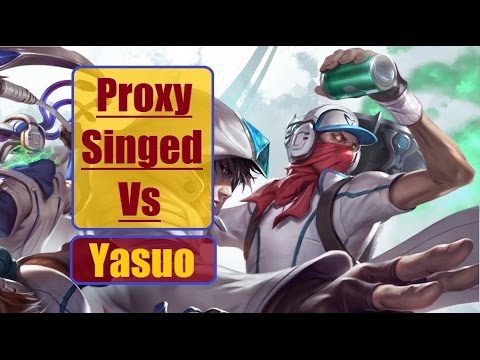 Proxy Singed vs Yasou - Main Man Zac