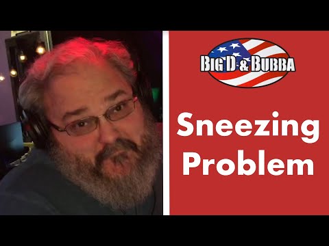 Patrick has a serious sneezing problem...