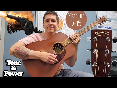 This Mahogany Guitar is a Cannon | Martin D-15 Review.